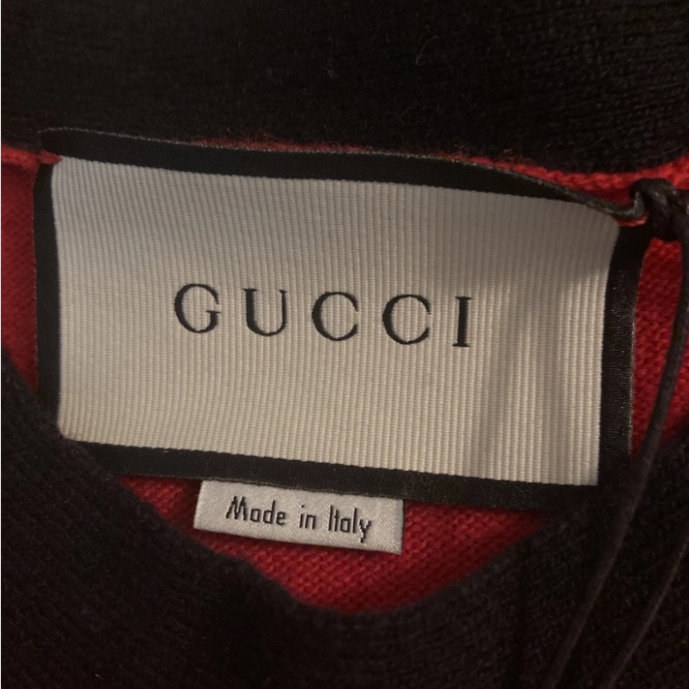 NWT Gucci wool dress with front pockets size extra small - Picture 2 of 4